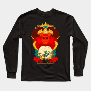 The Lady and the Bull Long Sleeve T-Shirt